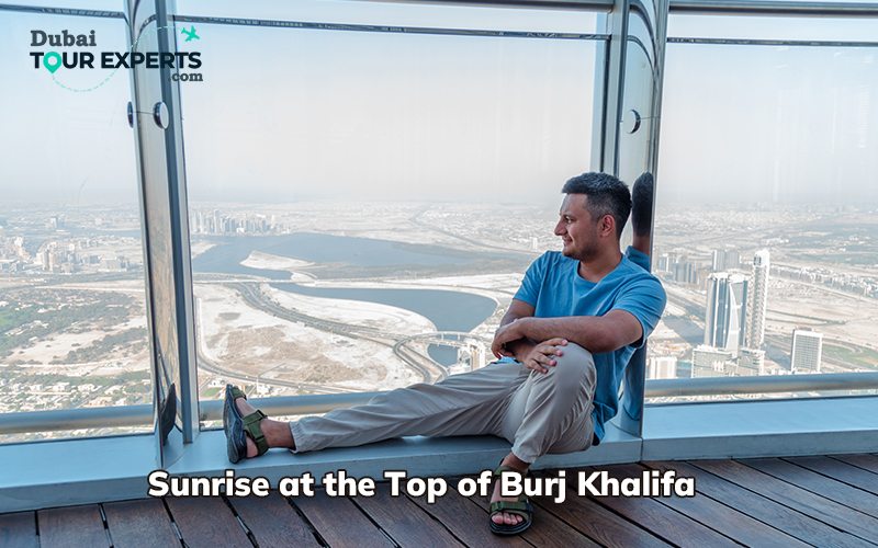 Sunrise at the Top of Burj Khalifa – A Magical Morning Above the Clouds