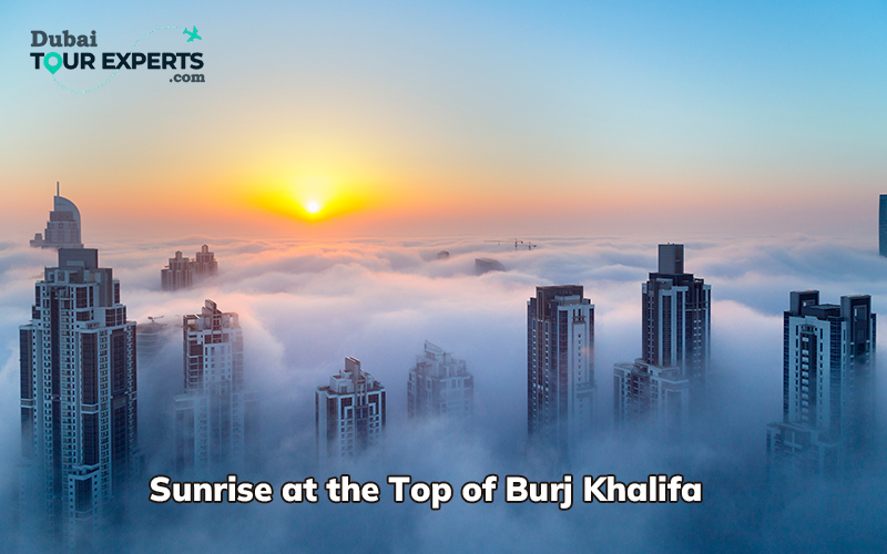 Sunrise at the Top of Burj Khalifa