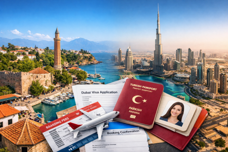 Dubai visa from Antalya