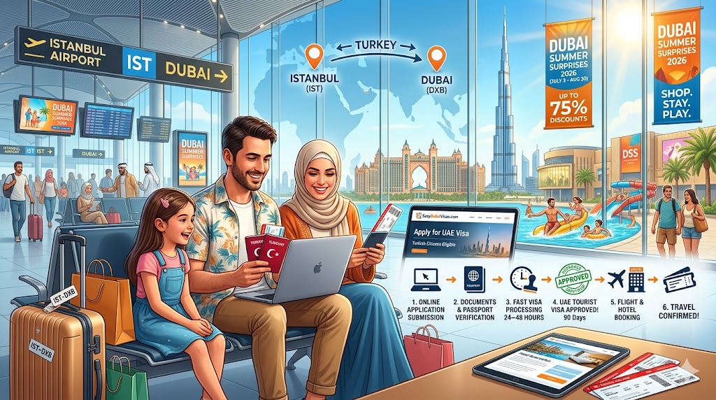 Dubai Summer Surprises 2026 (July 3 – August 30): Why Turkish Tourists Should Book Now